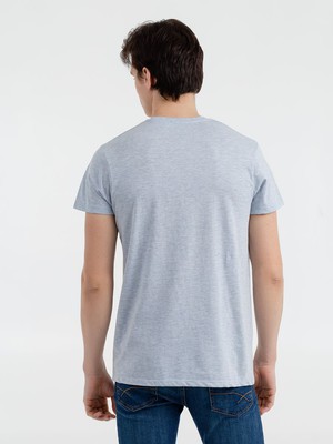 Футболка мужская Regent Fit 150, голубой меланж