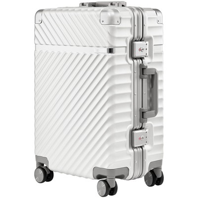 Чемодан Aluminum Frame PC Luggage V1, белый