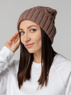 Шапка Loren, коричневая