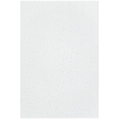 Плед Snowspot Fluffy, белый с люрексом