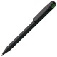 Ручка шариковая Prodir DS1 TMM Dot, черная с зеленым