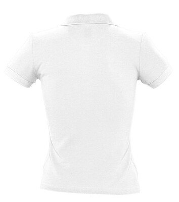 Рубашка поло женская People 210, белая