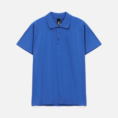 Рубашка поло мужская Prescott Men 170, ярко-синяя (royal)