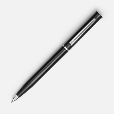 Ручка шариковая Euro Chrome, черная