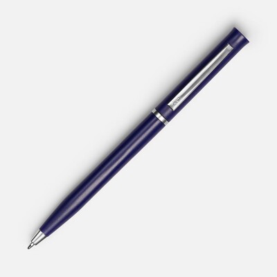 Ручка шариковая Euro Chrome, синяя