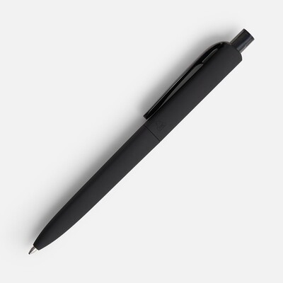 Ручка шариковая Prodir DS8 PRR-T Soft Touch, черная