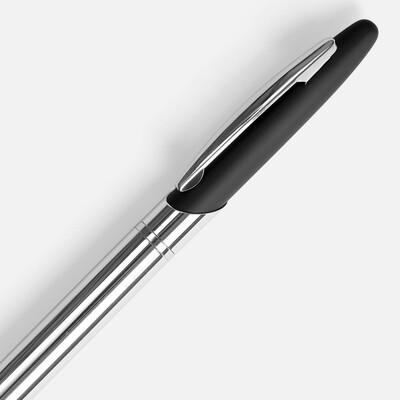 Ручка шариковая Dagger Soft Touch, черная