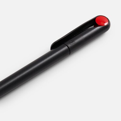 Ручка шариковая Prodir DS1 TMM Dot, черная с красным