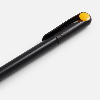 Ручка шариковая Prodir DS1 TMM Dot, черная с желтым