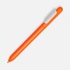 Ручка шариковая Swiper, оранжевая с белым