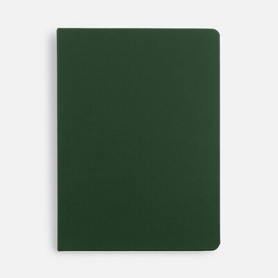 Ежедневник Shall, недатированный, зеленый