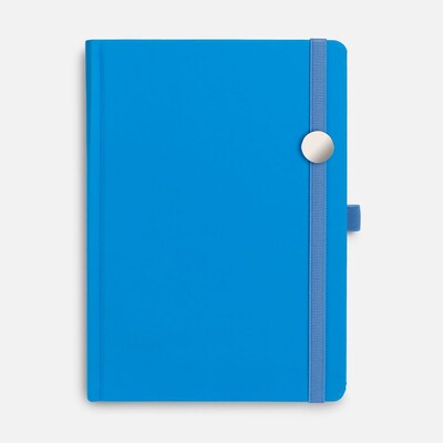 Ежедневник Favor Metal, недатированный, голубой