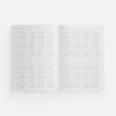 Ежедневник Favor Metal, недатированный, серый