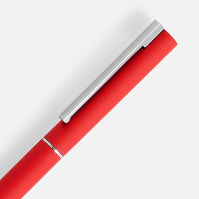 Ручка шариковая Blade Soft Touch, красная