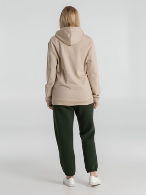 Толстовка с капюшоном унисекс Hoodie, бежевая