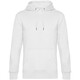 Толстовка с капюшоном унисекс King, белая