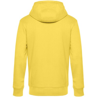 Толстовка с капюшоном унисекс King, желтая