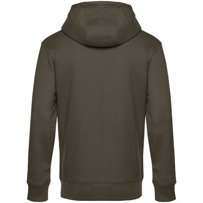 Толстовка с капюшоном унисекс King, хаки