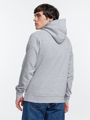 Толстовка унисекс Stellar, серый меланж