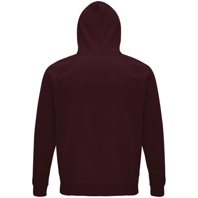 Толстовка унисекс Stellar, бордовая