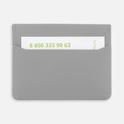 Чехол для карт Alaska, серый
