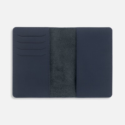 Обложка для паспорта Alaska, синяя