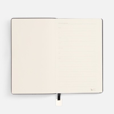 Ежедневник Shall Light, недатированный, черный