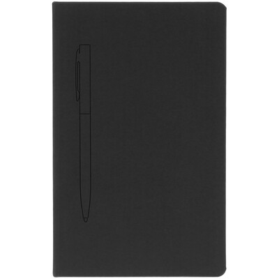 Ежедневник Magnet Shall, недатированный, черный