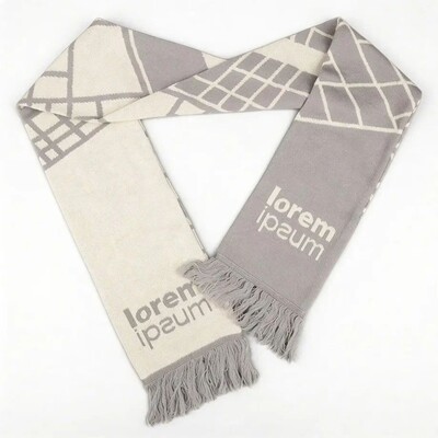 Шарф на заказ Tricksy Classic Fint, M, полушерсть