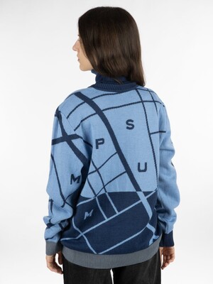 Свитер на заказ Tricksy Net, полушерсть