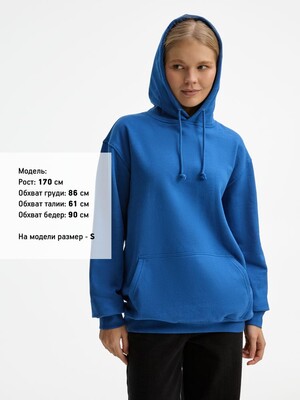 Худи унисекс Condor, ярко-синее