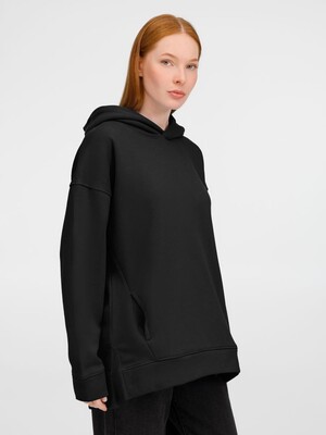 Худи оверсайз унисекс Tolla, черное