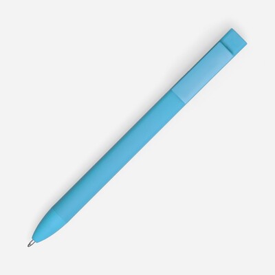 Ручка шариковая Swiper SQ Soft Touch, голубая