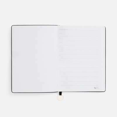 Ежедневник Lafite, недатированный, черный