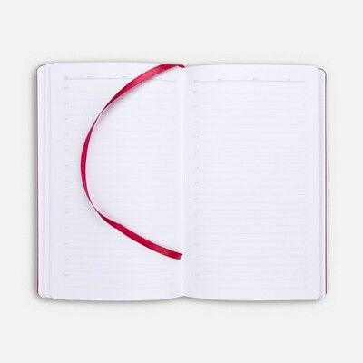 Ежедневник Nova, недатированный, красный