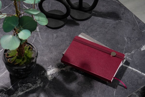 Ежедневник Nova Round, недатированный, красный