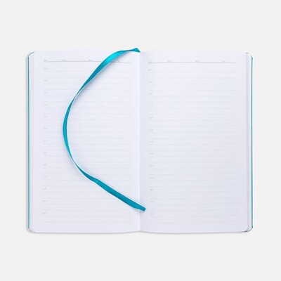 Ежедневник Nova Round, недатированный, бирюзовый