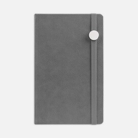 Ежедневник Nova Round, недатированный, серый