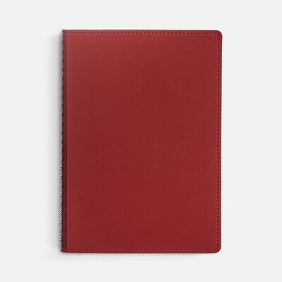 Ежедневник Spring Shall, недатированный, красный