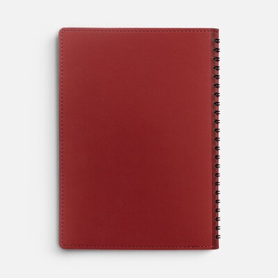 Ежедневник Spring Shall, недатированный, красный