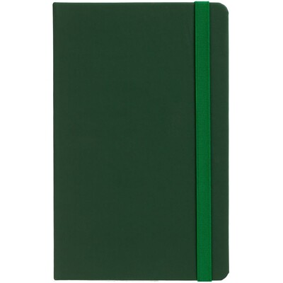 Блокнот Shall, в линейку, зеленый