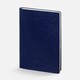 Ежедневник Nebraska Flex, недатированный, синий с серебром