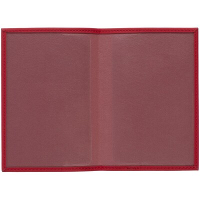 Обложка для паспорта Shall, красная