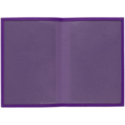 Обложка для паспорта Shall, фиолетовая