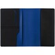 Обложка для паспорта Multimo, черная с синим