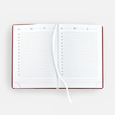 Ежедневник Sagrin, недатированный, красный