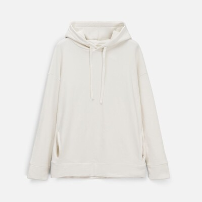 Худи унисекс H2, молочно-белое