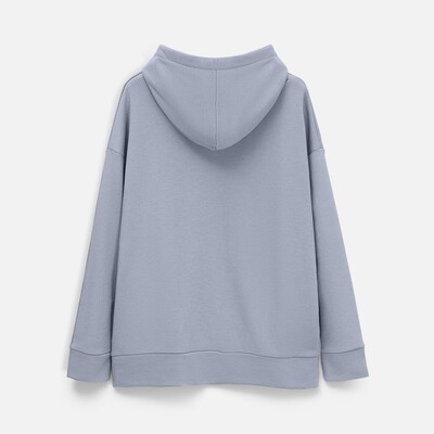 Худи унисекс H2, серое