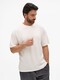 Футболка унисекс оверсайз T2, молочно-белая