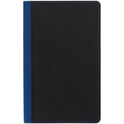 Ежедневник Nice Twice, недатированный, черный с синим